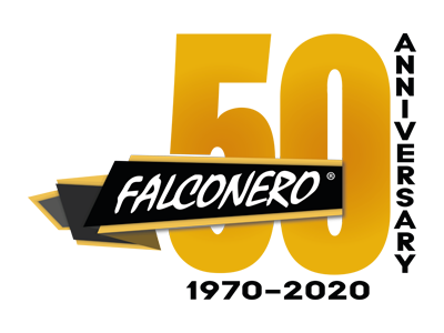 Logo 50º Anniversary - Falconero